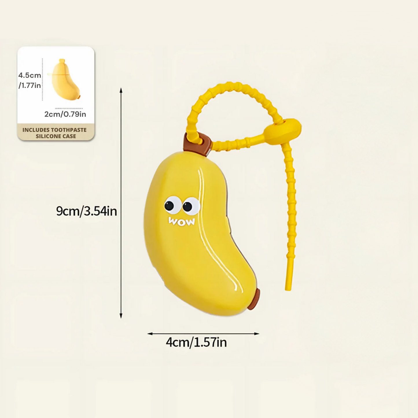 GoBanana Toothbrush Travel Kit